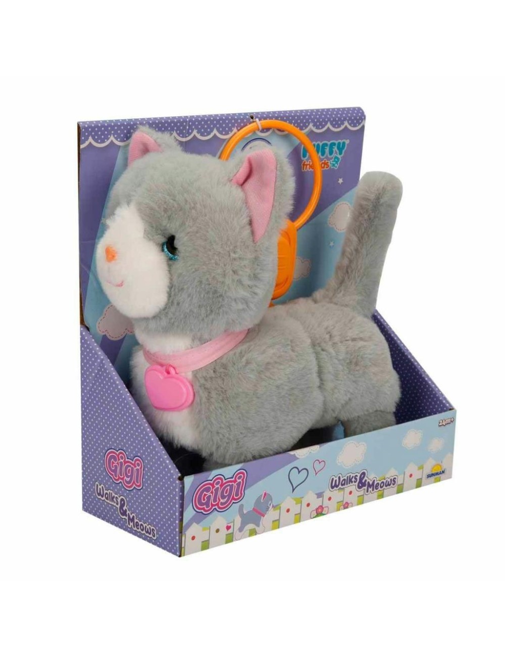 NessiWorld 03375 Sevimli Kedi Gigi Sesli ve Hareketli